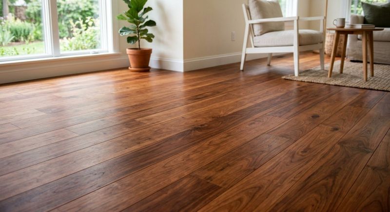 Cherry Floor Installation in Levittown, PA