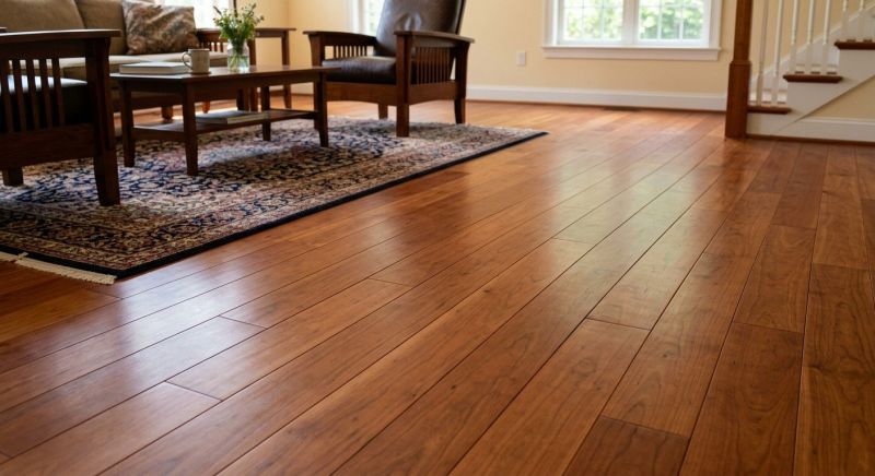Cherry Floor Installation in Middlesex, NJ