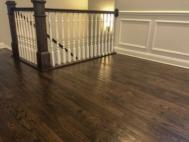 Dark Wood Floor Installation in Flemington, NJ