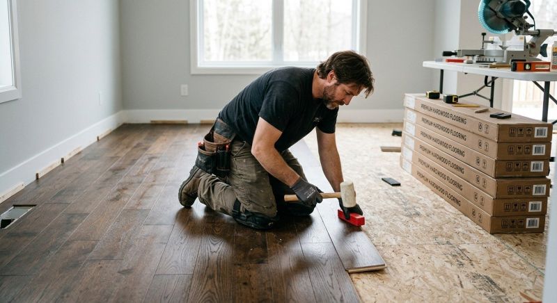 Hardwood Floor Installation in Dublin, PA