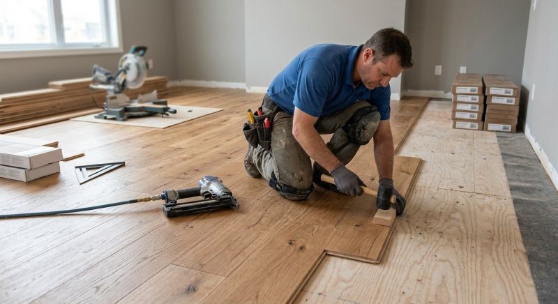 Hardwood Floor Installation in Long Valley, NJ