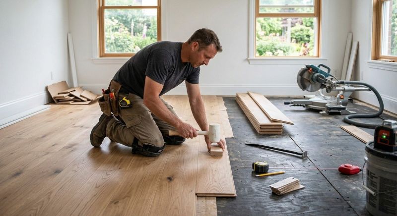 Hardwood Floor Installation in Plainfield, NJ