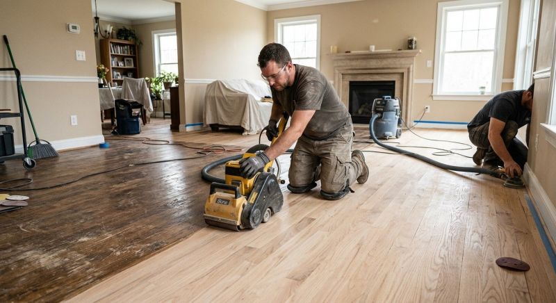 Hardwood Floor Renovation in Flemington, NJ