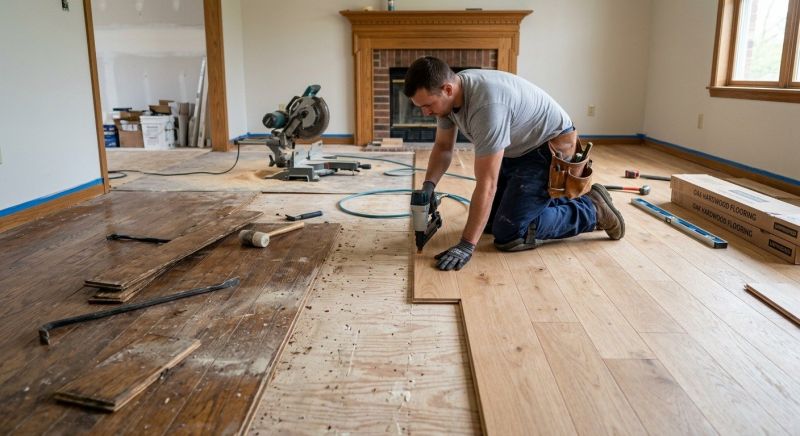Hardwood Replacement in Annandale, NJ