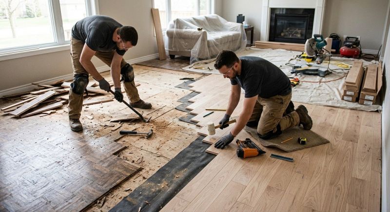 Hardwood Replacement in Hampton, NJ