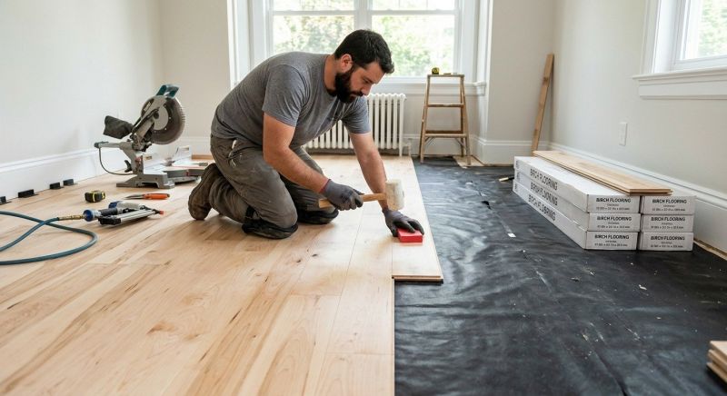 Maple Flooring Installation in Lambertville, NJ