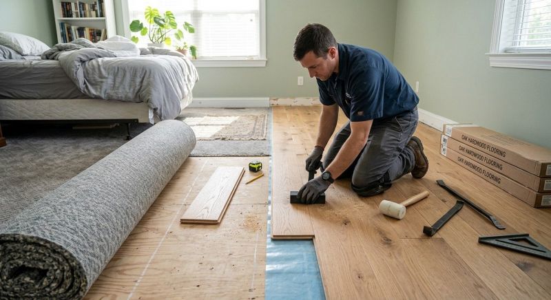 Oak Floor Replacement in Flemington, NJ