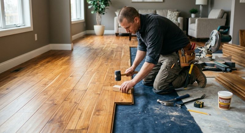 Teak Flooring Installation in Flemington, NJ