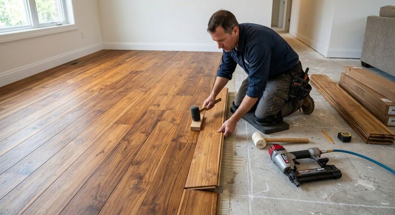 Teak Flooring Installation in Flemington, NJ
