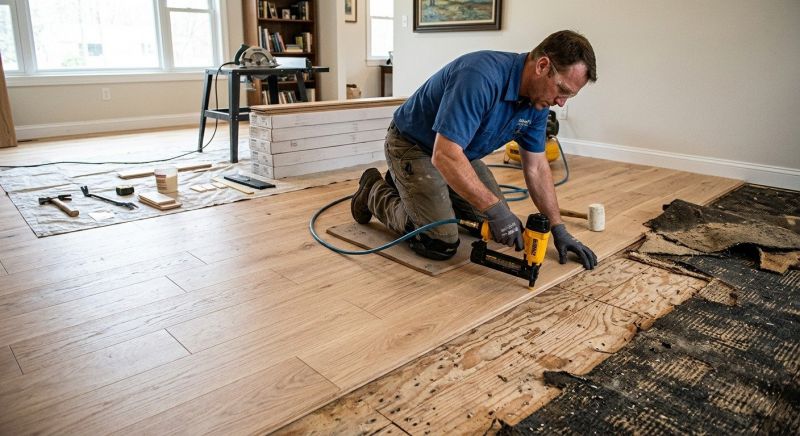 Wood Floor Replacement in Bridgewater, NJ