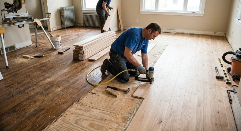 Wood Floor Replacement in Flemington, NJ