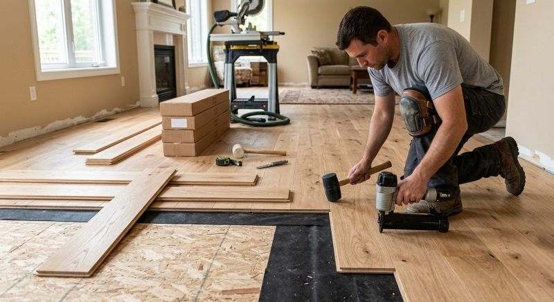 Wood Flooring Installation in Hampton, NJ